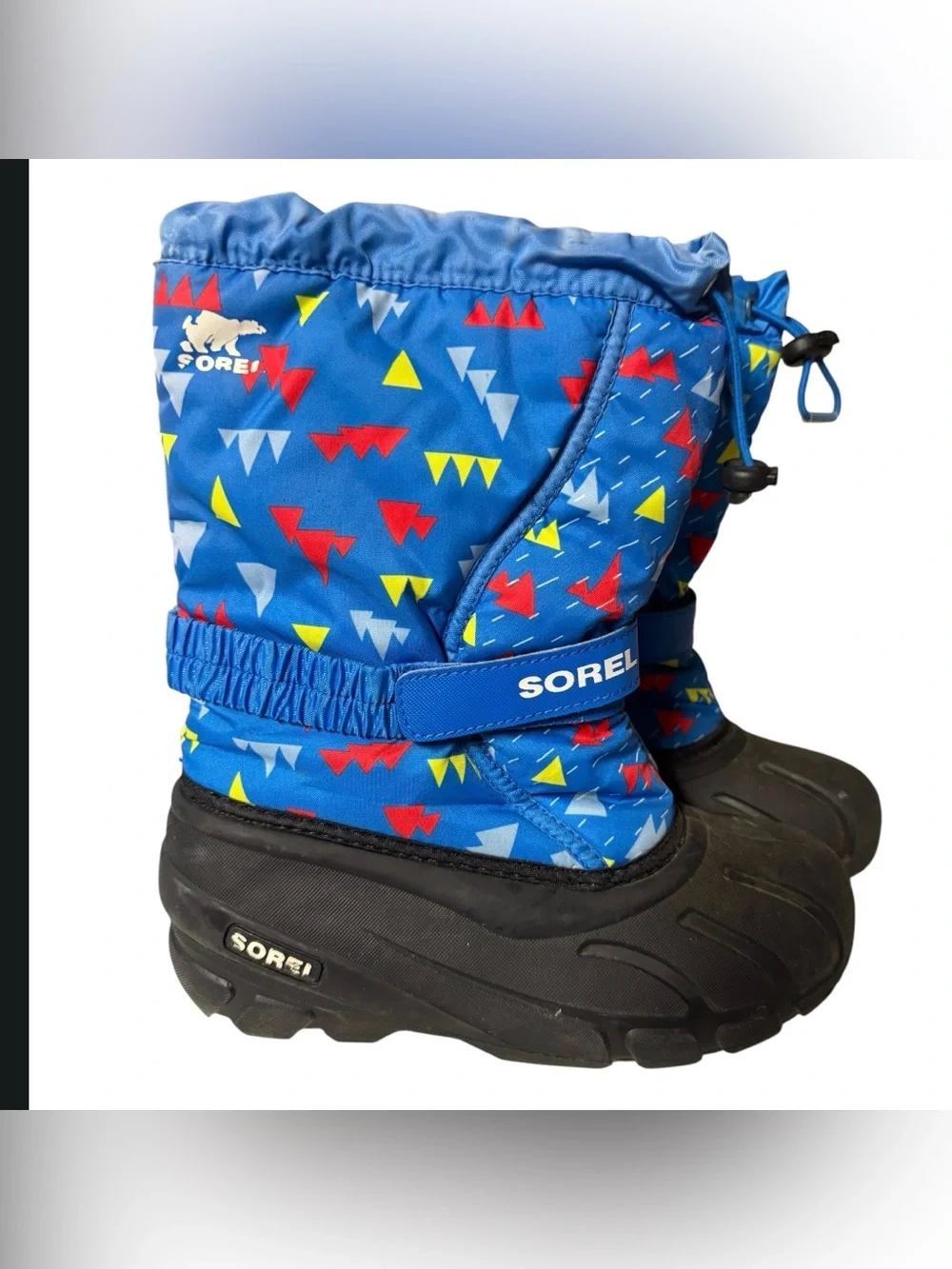 Sorel Kids' Flurry Boot SZ 6 Blue & Black
